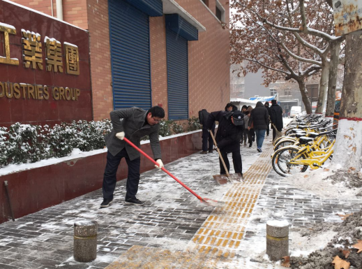 雪一直下，我們一直在：工投集團除雪掠影