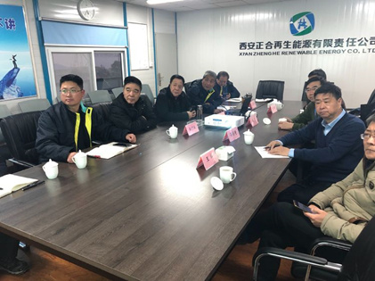 集團領(lǐng)導(dǎo)會同航天六院、航天六院十一所（京）調(diào)研灞橋生活垃圾無害化處理項目