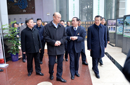 【陜鼓集團(tuán)】陜西省委副書記、省長、省政府黨組書記劉國中一行蒞臨陜鼓視察指導(dǎo)工作